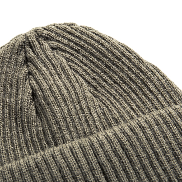 Rib-knit beanie "Seb" Army Green